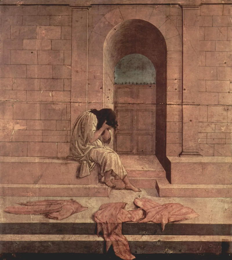 Mardochée we łzach - Sandro Botticelli