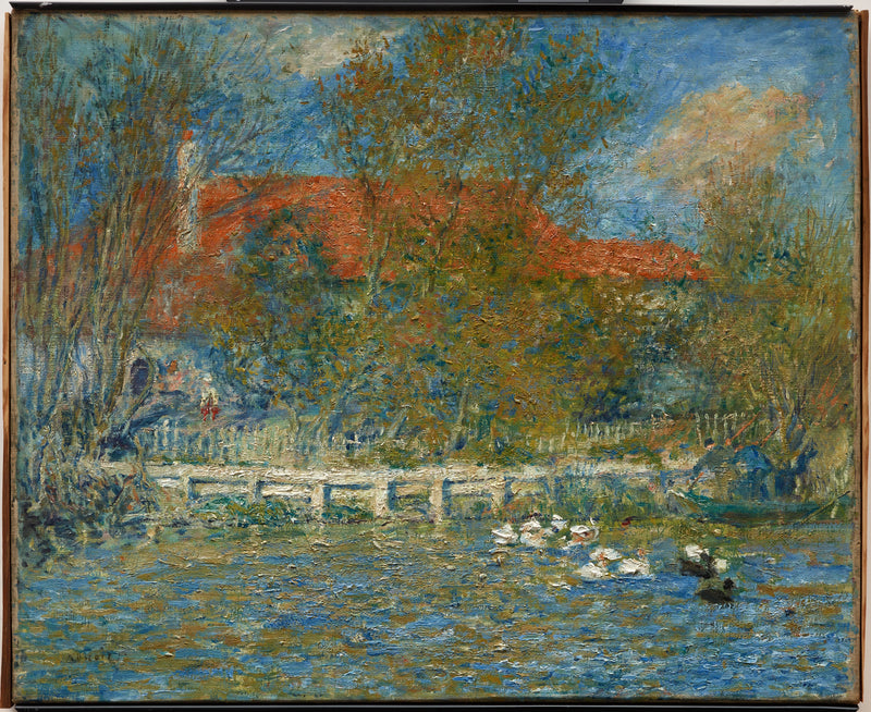 Staw z kaczkami - Pierre-Auguste Renoir