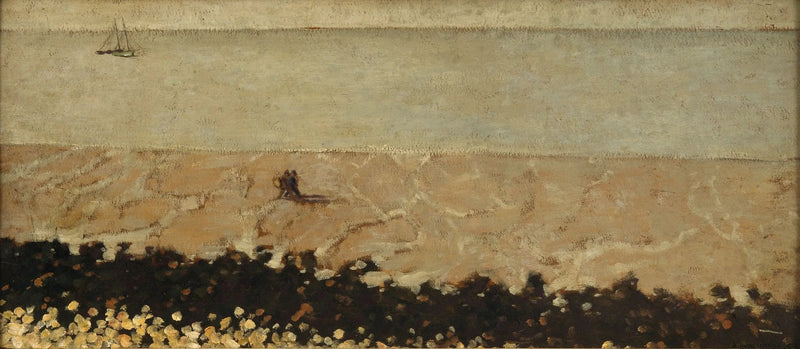 Niski przypływ w Villerville - Félix Vallotton