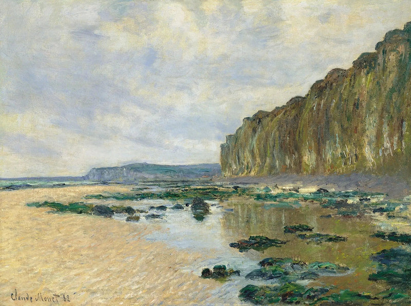 Odpływ przed Varengeville - Claude Monet