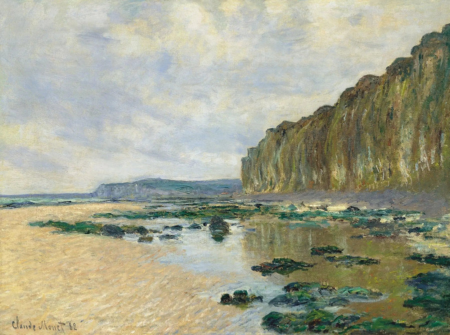 Odpływ przed Varengeville - Claude Monet