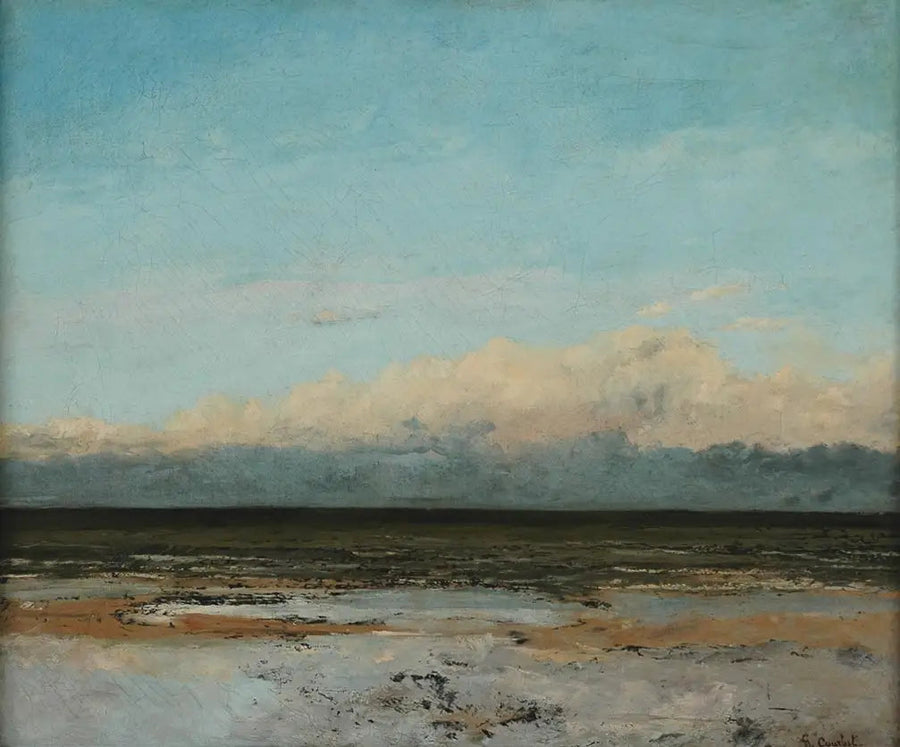Wzrastająca fala - Gustave Courbet