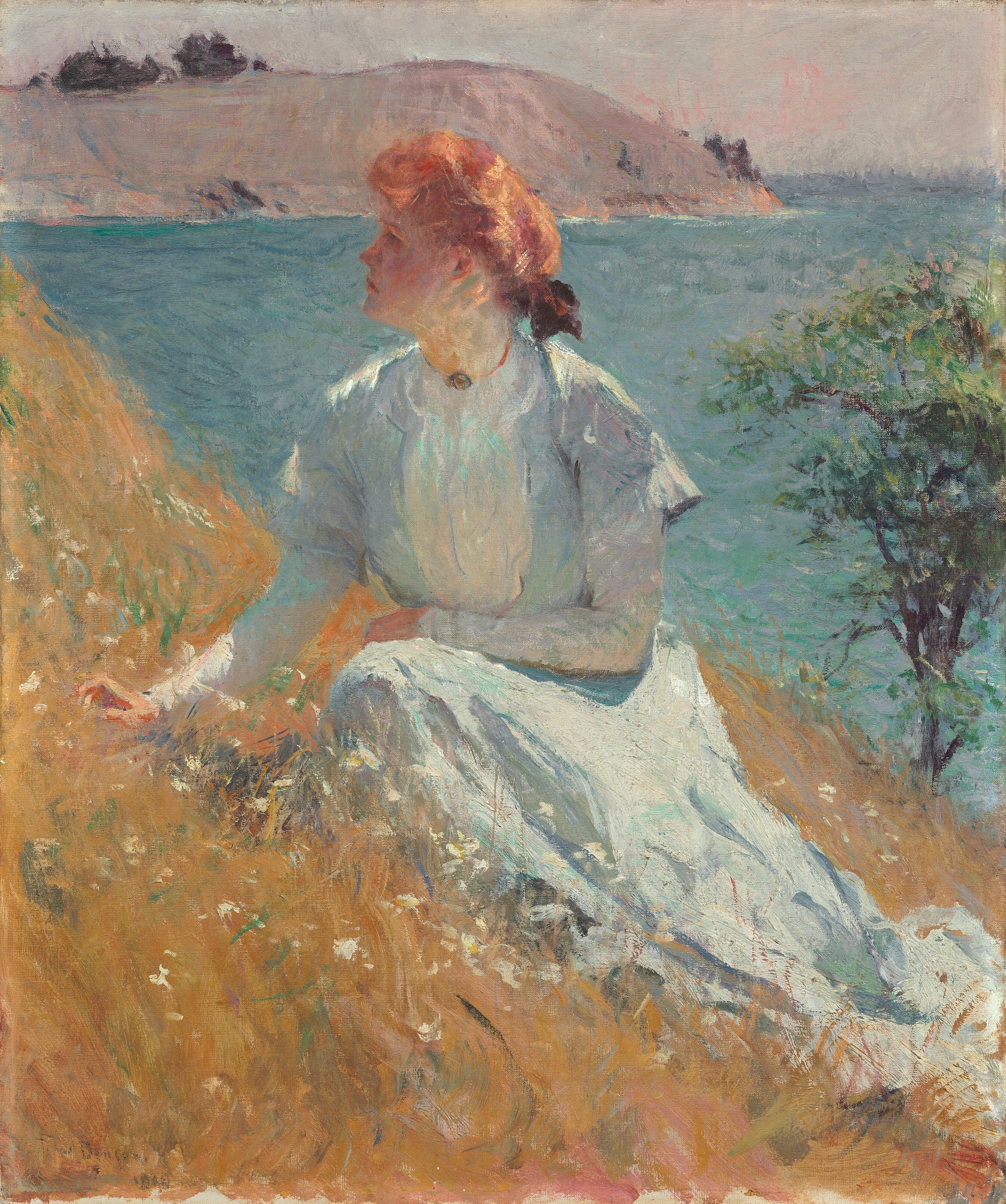 Margaret (Gretchen) Strong - Frank Weston Benson - Alpha Reproduction