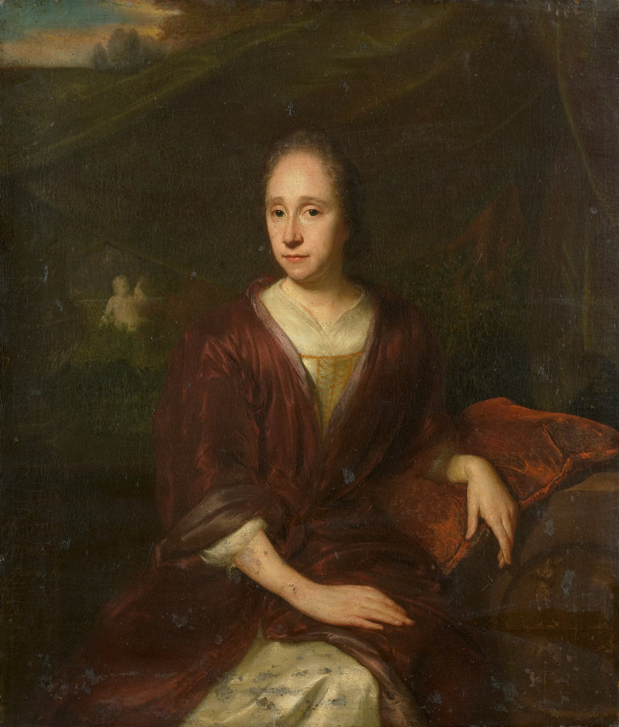 Margaretha Nelis (1652-1705), seconde épouse de Casparus Commelin - David Plas