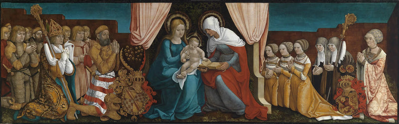 Margrabia, matka i dziecko - Hans Baldung Grien