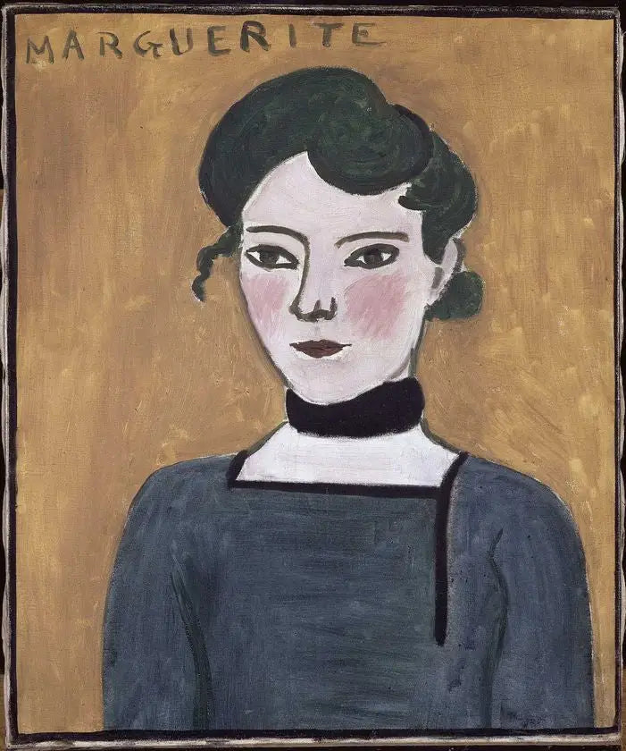 Reproduction du tableau « Marguerite - Henri Matisse » par Alpha Reproduction en peinture à l’huile