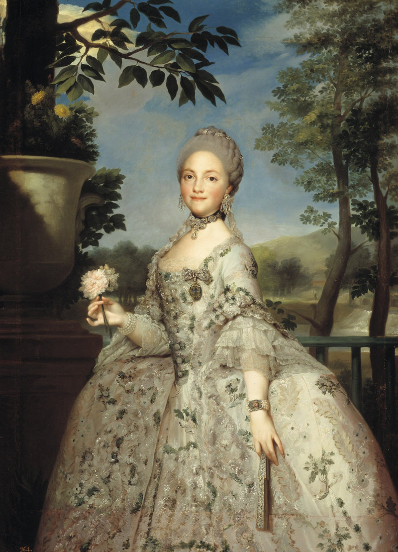Maria Luisa de Parma, księżniczka Asturii - Anton Raphael Mengs