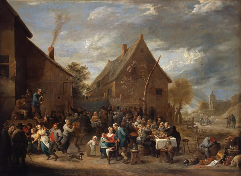 Wiejskie wesele - David Teniers Młodszy