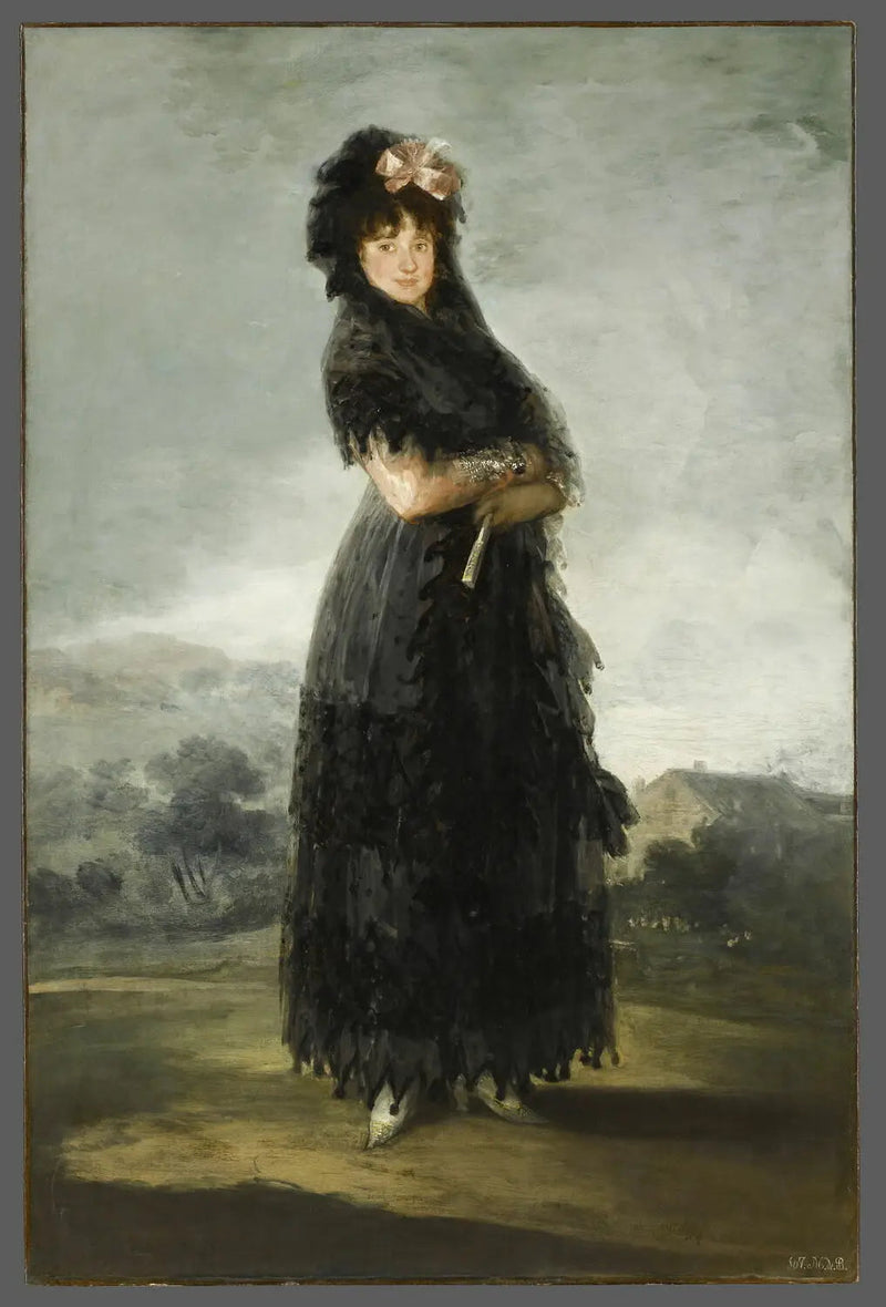 Mariana Waldstein, markiza de Santa Cruz - Francisco de Goya