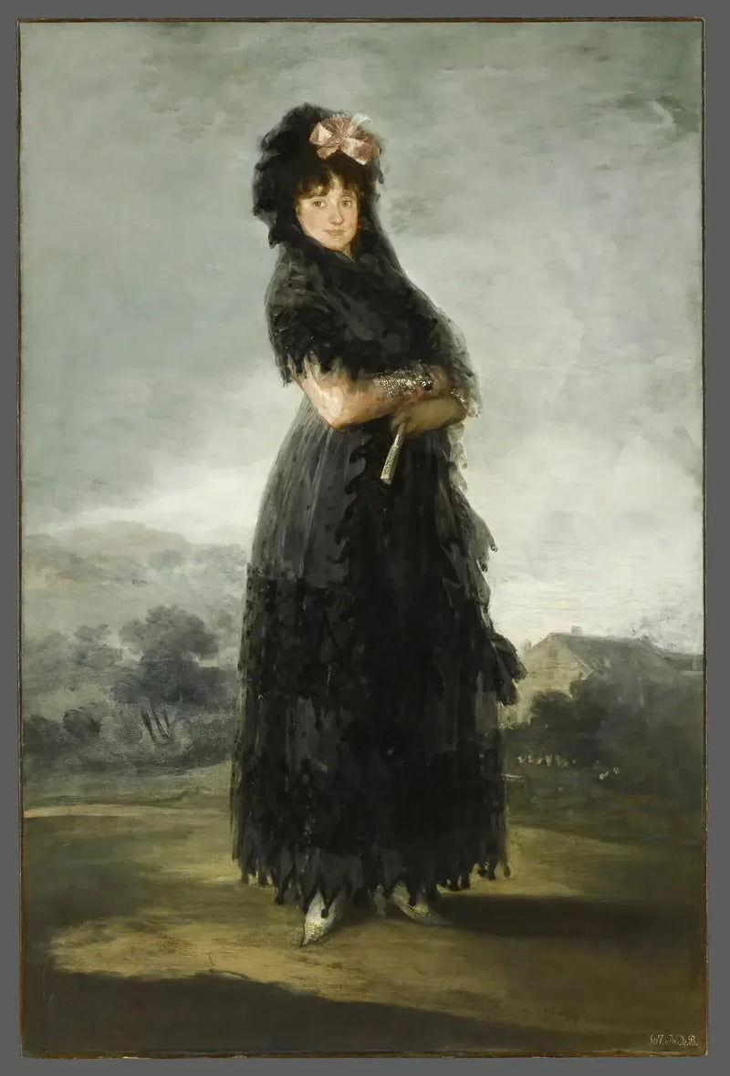 Mariana Waldstein, markiza de Santa Cruz - Francisco de Goya