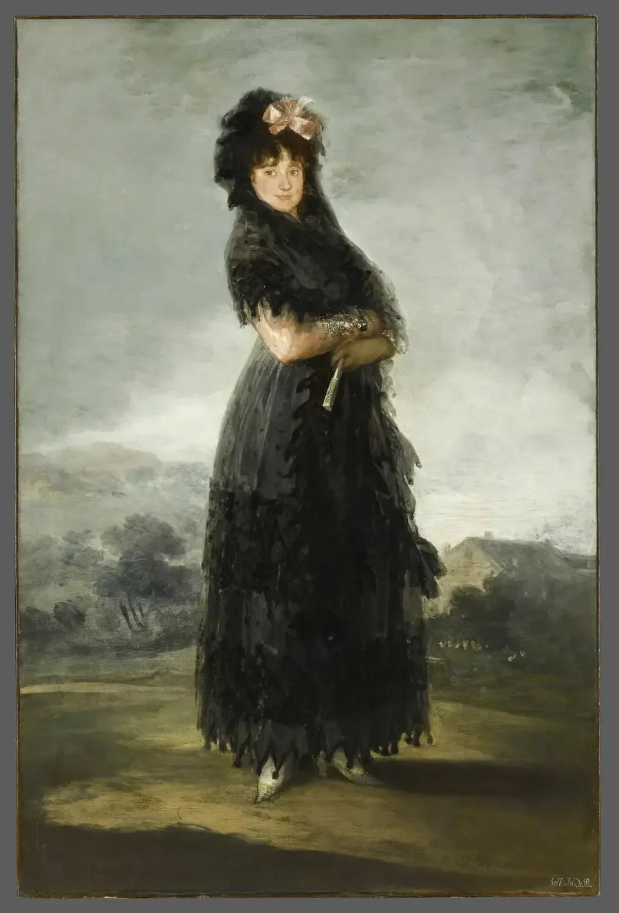 Mariana Waldstein, markiza de Santa Cruz - Francisco de Goya