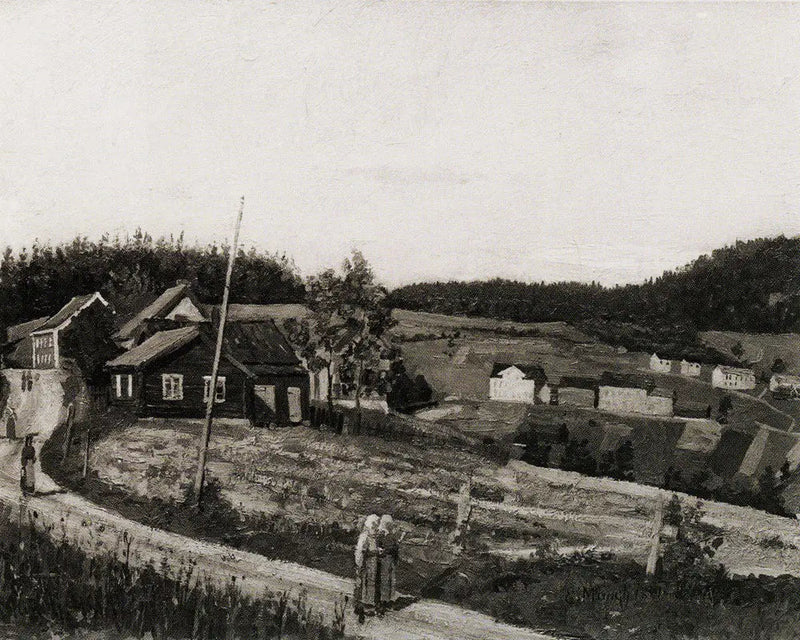 Maridalsveien w Nydalen - Edvard Munch