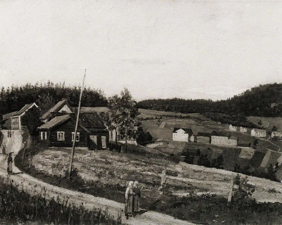 Maridalsveien w Nydalen - Edvard Munch