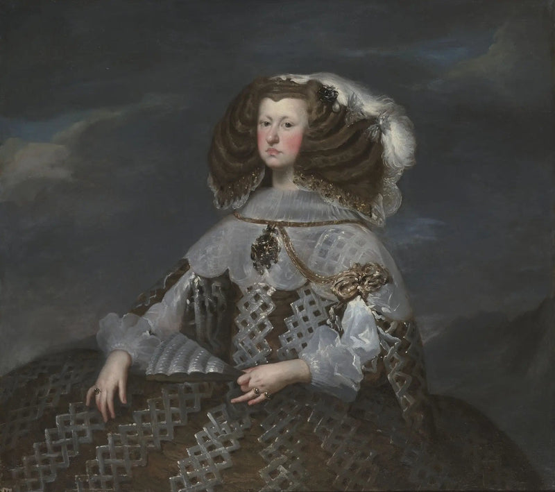 Maria Anna Habsburg, królowa Hiszpanii (1635-1696), regentka - Diego Velázquez