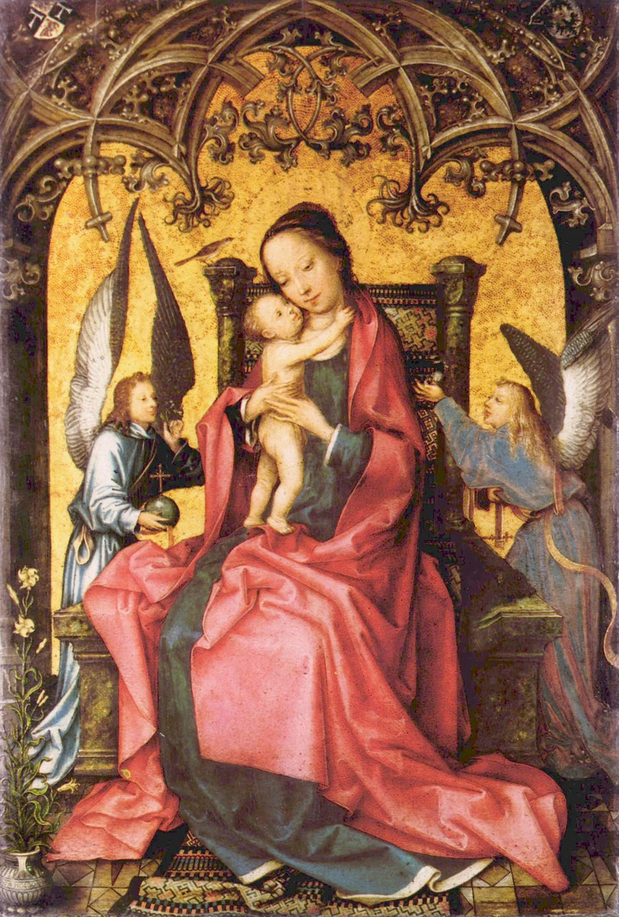 Maria z dzieckiem - Hans Holbein Starszy