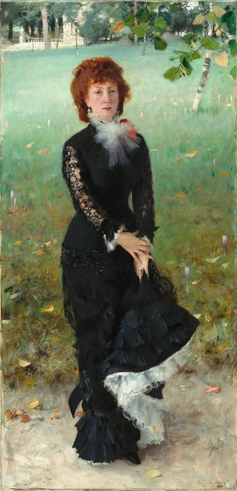 Marie Buloz Pailleron (Pani Édouard Pailleron) - John Singer Sargent