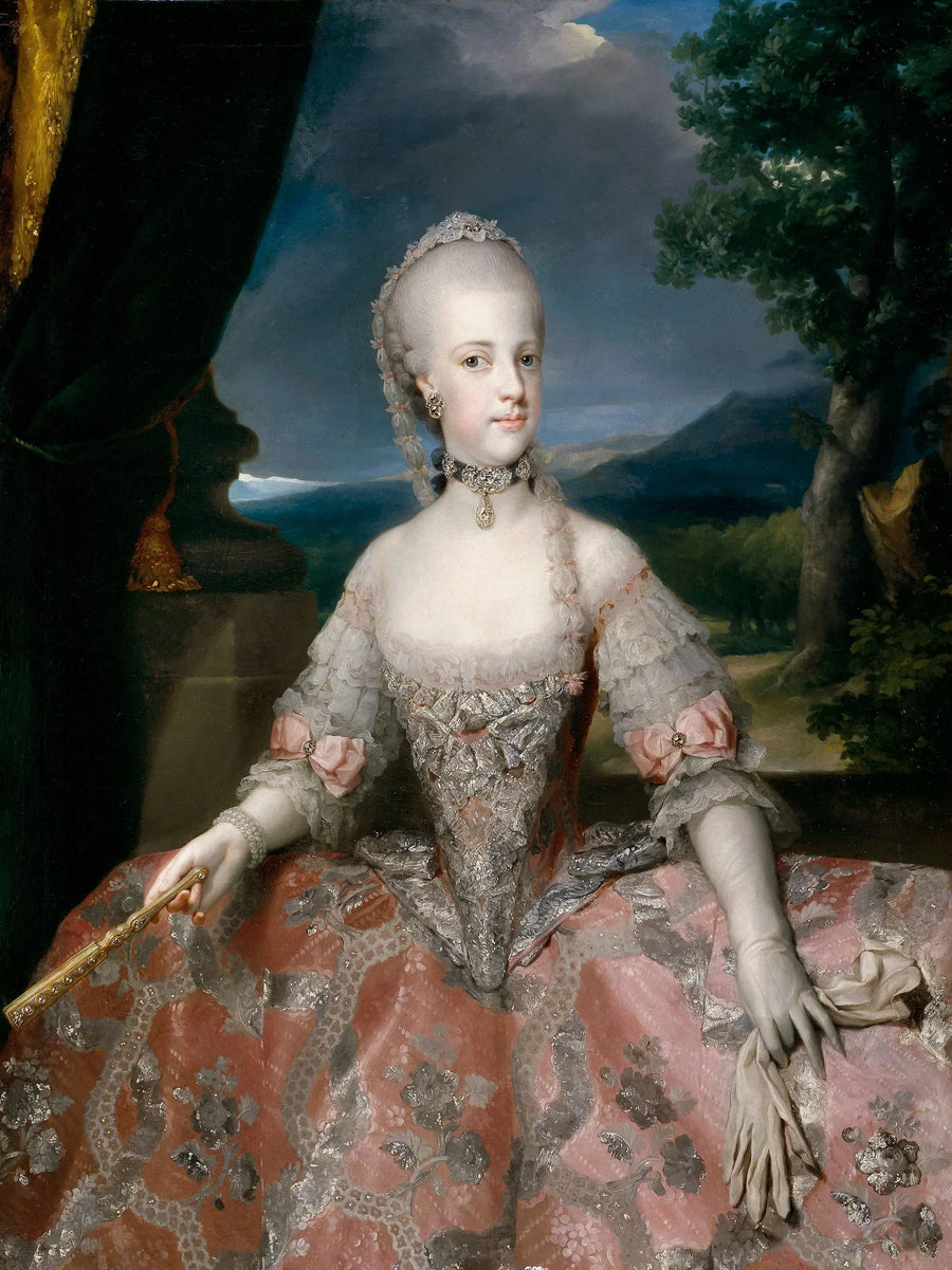 Maria Karolina Habsburg, królowa Neapolu - Anton Raphael Mengs