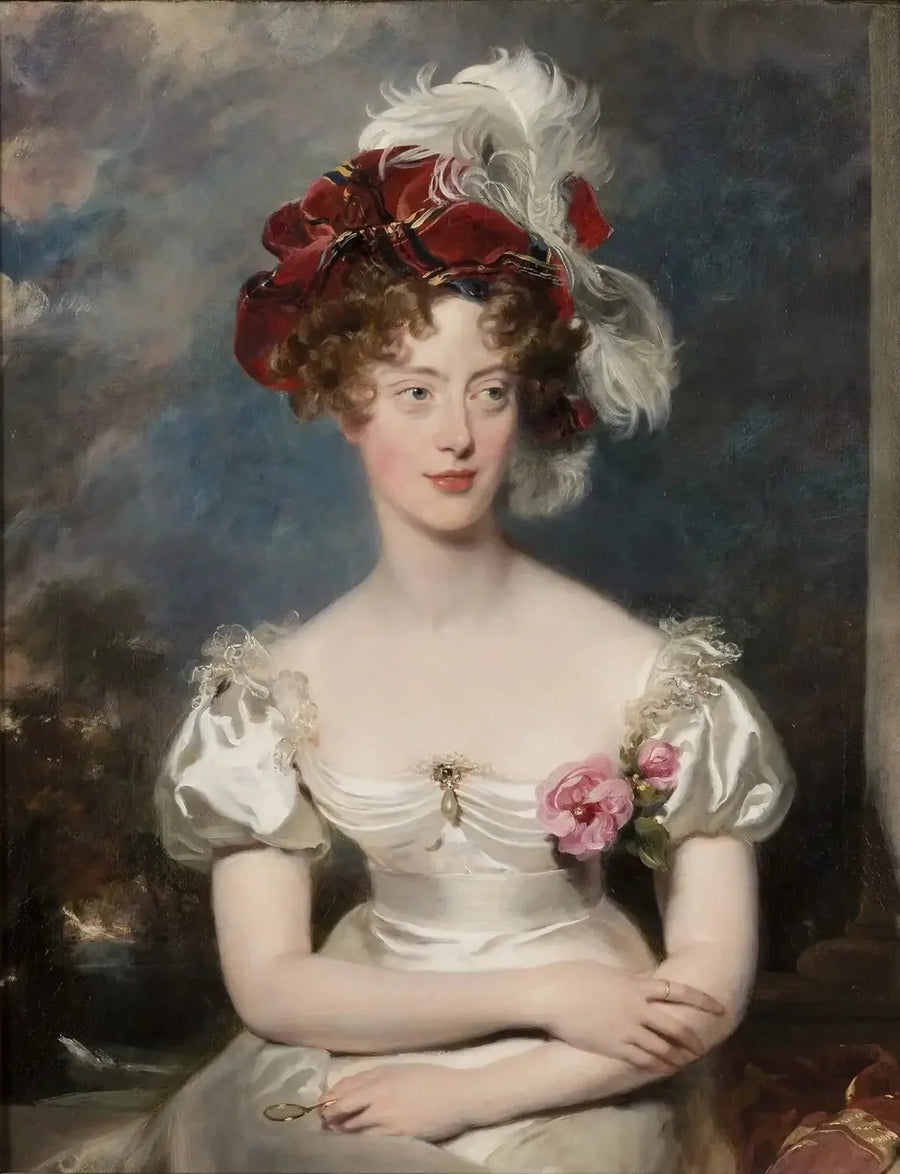 Marie Caroline de Bourbon-Sicile (1798-1870), księżna Berry. - Thomas Lawrence