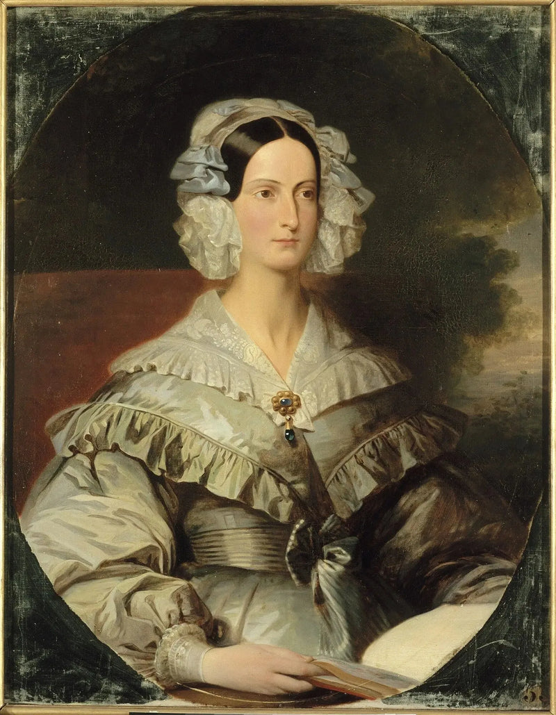 Marie-Christine-Caroline d'Orléans, księżna Wirtembergii - Franz Xaver Winterhalter