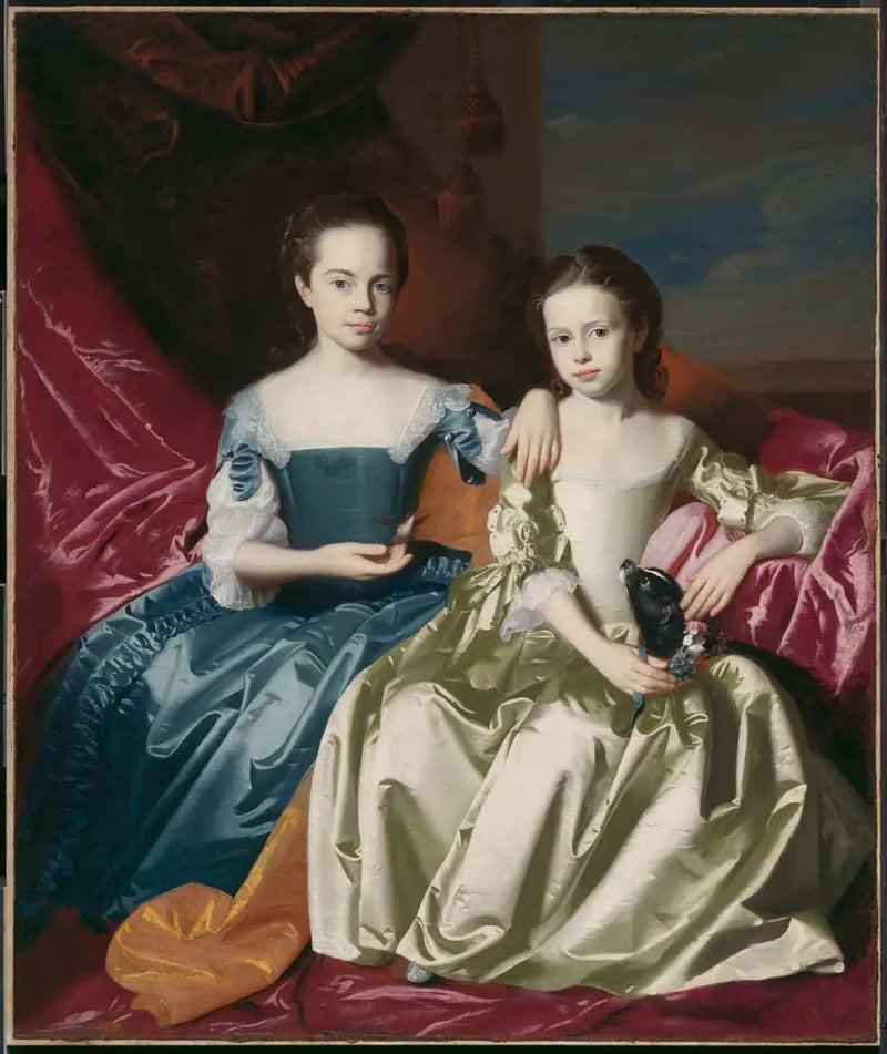 Marie i Élisabeth Royall - John Singleton Copley
