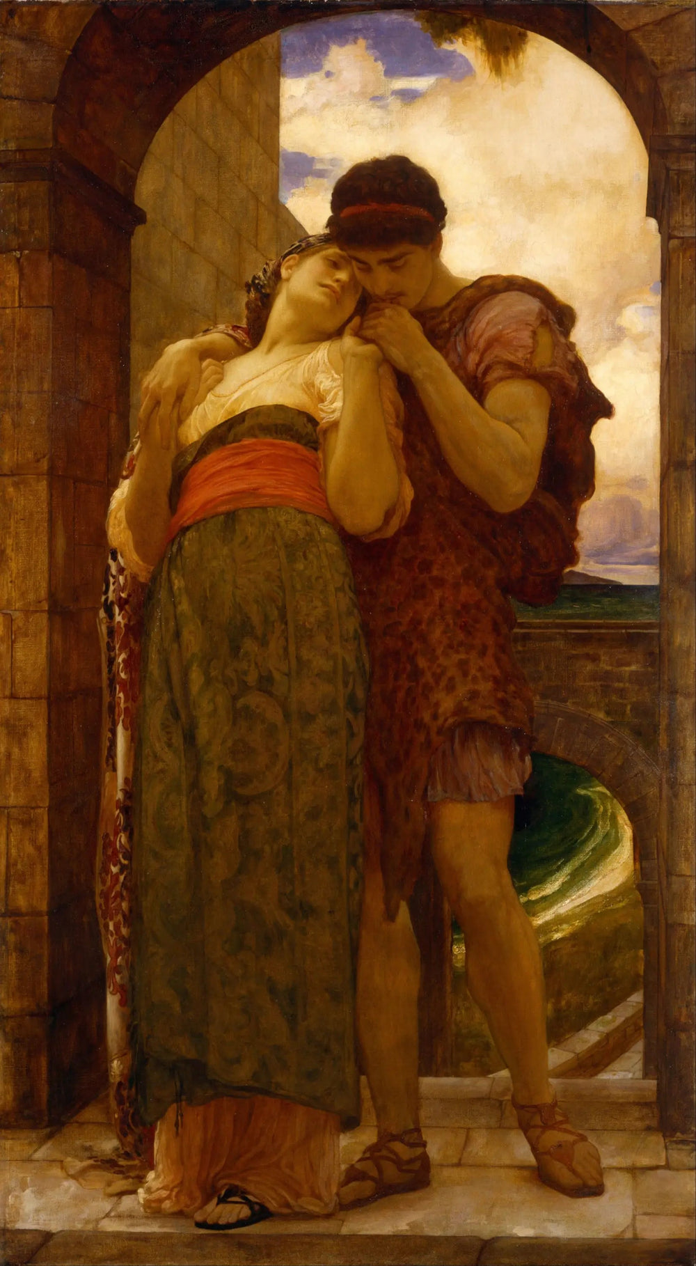 Marié - Frederic Leighton image 1 copie peinte à la main à l’huile