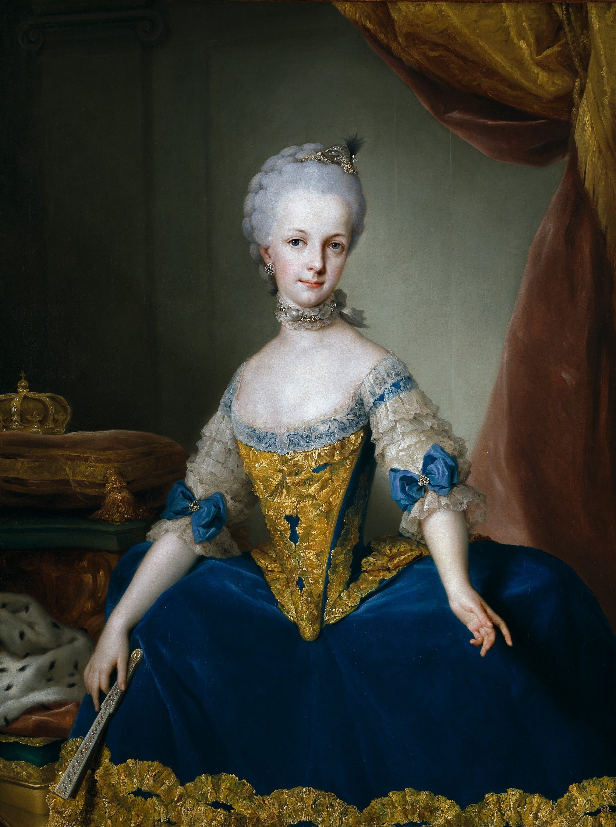 Marie-Josèphe d’Autriche - Anton Raphael Mengs - Alpha Reproduction