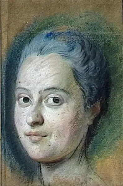 Marie-Josèphe de Saxe, księżna Francji (1731-1767) - Maurice-Quentin de La Tour