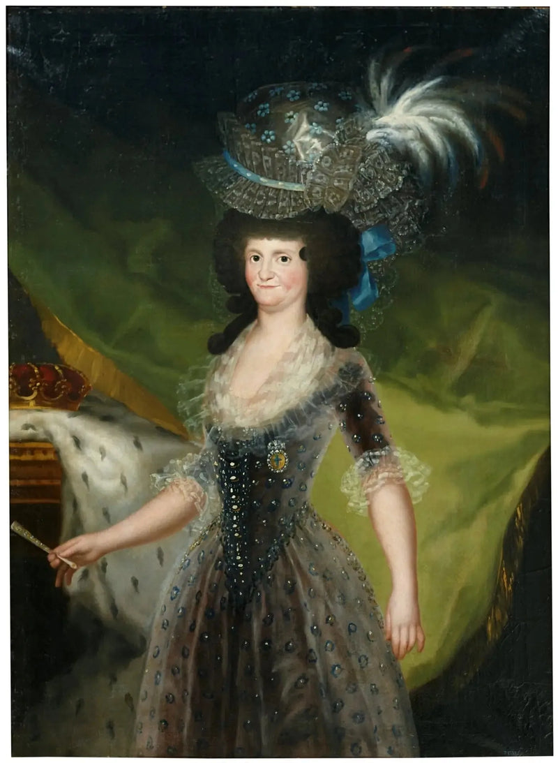Maria-Luiza Parmy, królowa Hiszpanii - Francisco de Goya
