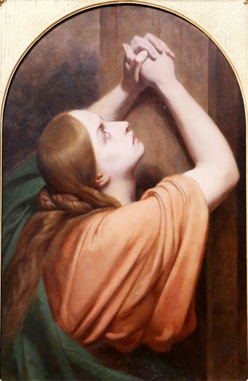 Maria Magdalena u stóp krzyża - Ary Scheffer