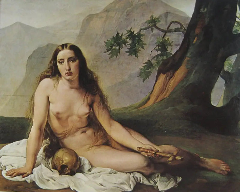 Maria Magdalena pokutująca - Francesco Hayez