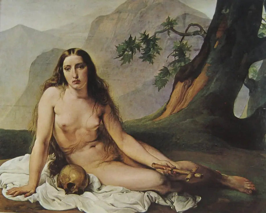 Maria Magdalena pokutująca - Francesco Hayez