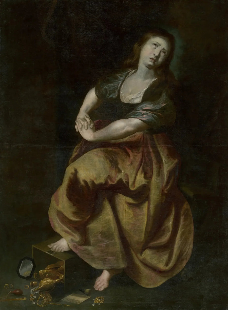 Maria Magdalena pokutująca - Peter Paul Rubens