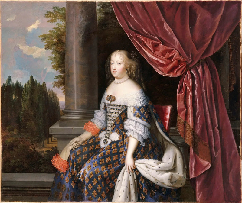 Maria Teresa Habsburg, Królowa Francji (1638-1683) - Jean Nocret