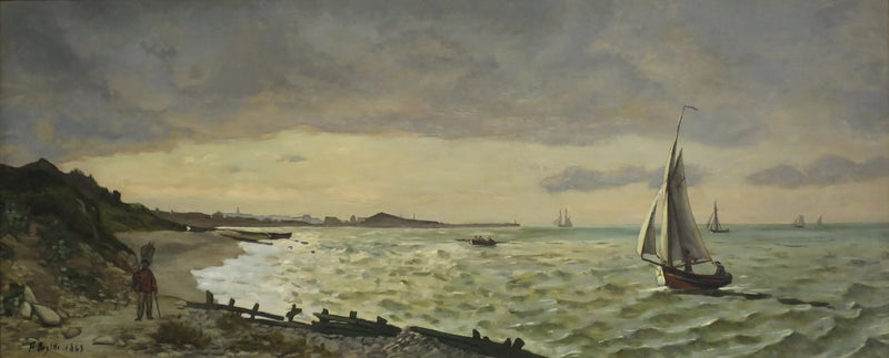 Marine w Sainte-Adresse - Frédéric Bazille