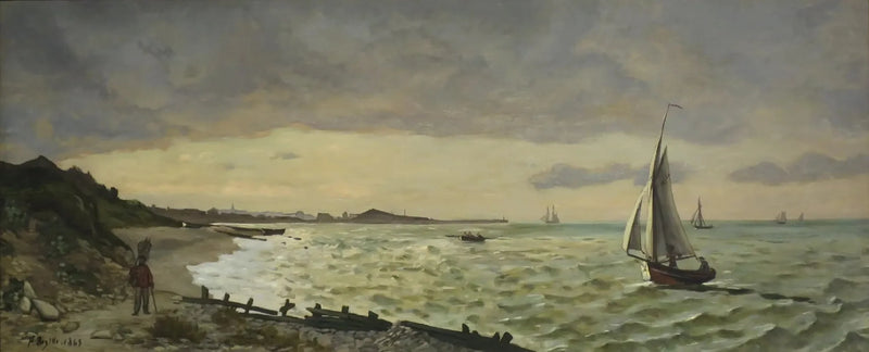 Marine w Sainte-Adresse - Frédéric Bazille