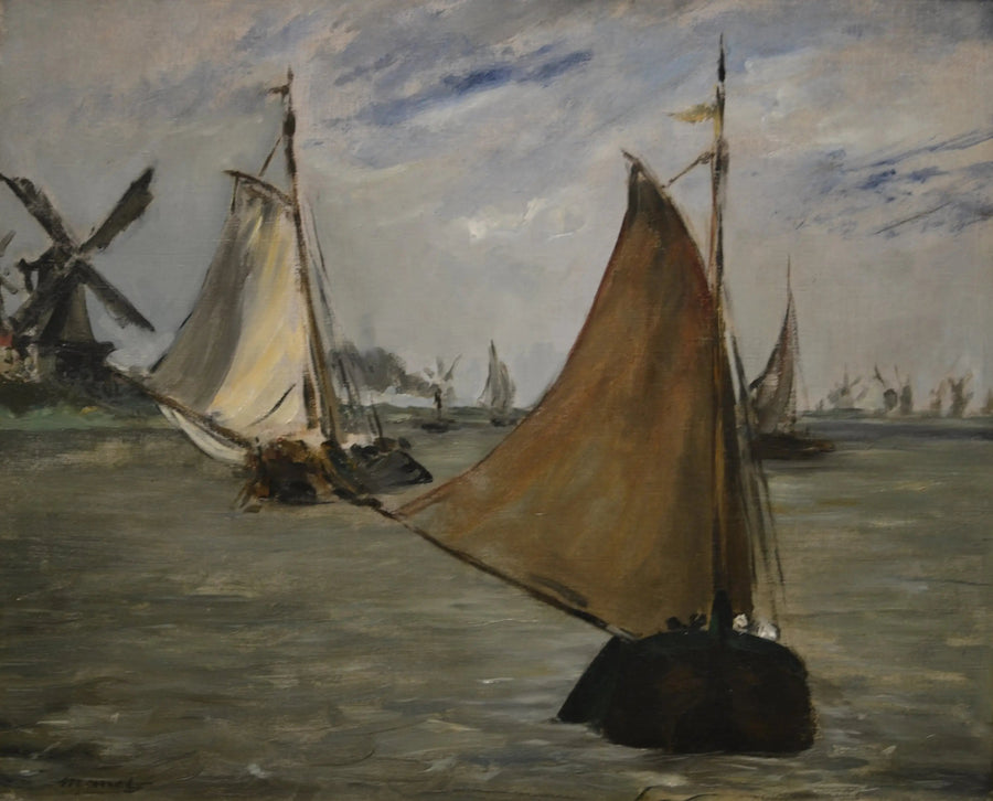 Morze w Holandii - Édouard Manet