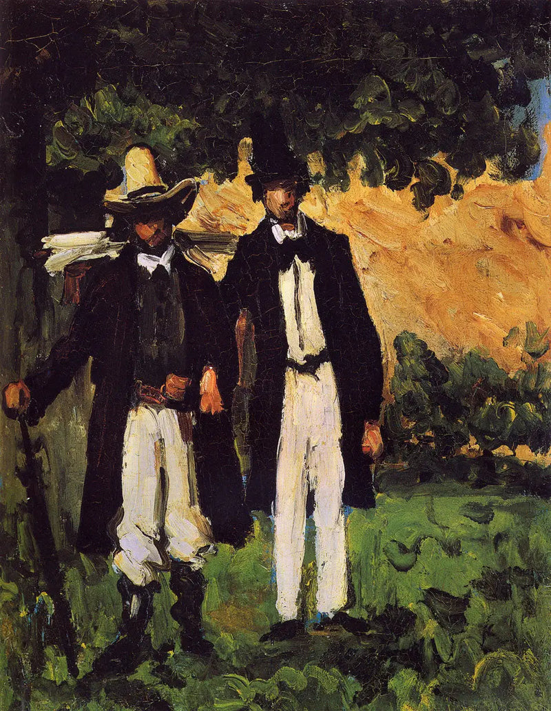 Marion i Valabrègue wyruszają na miejsce - Paul Cézanne