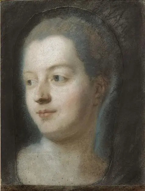 Markiza de Pompadour - Maurice-Quentin de La Tour