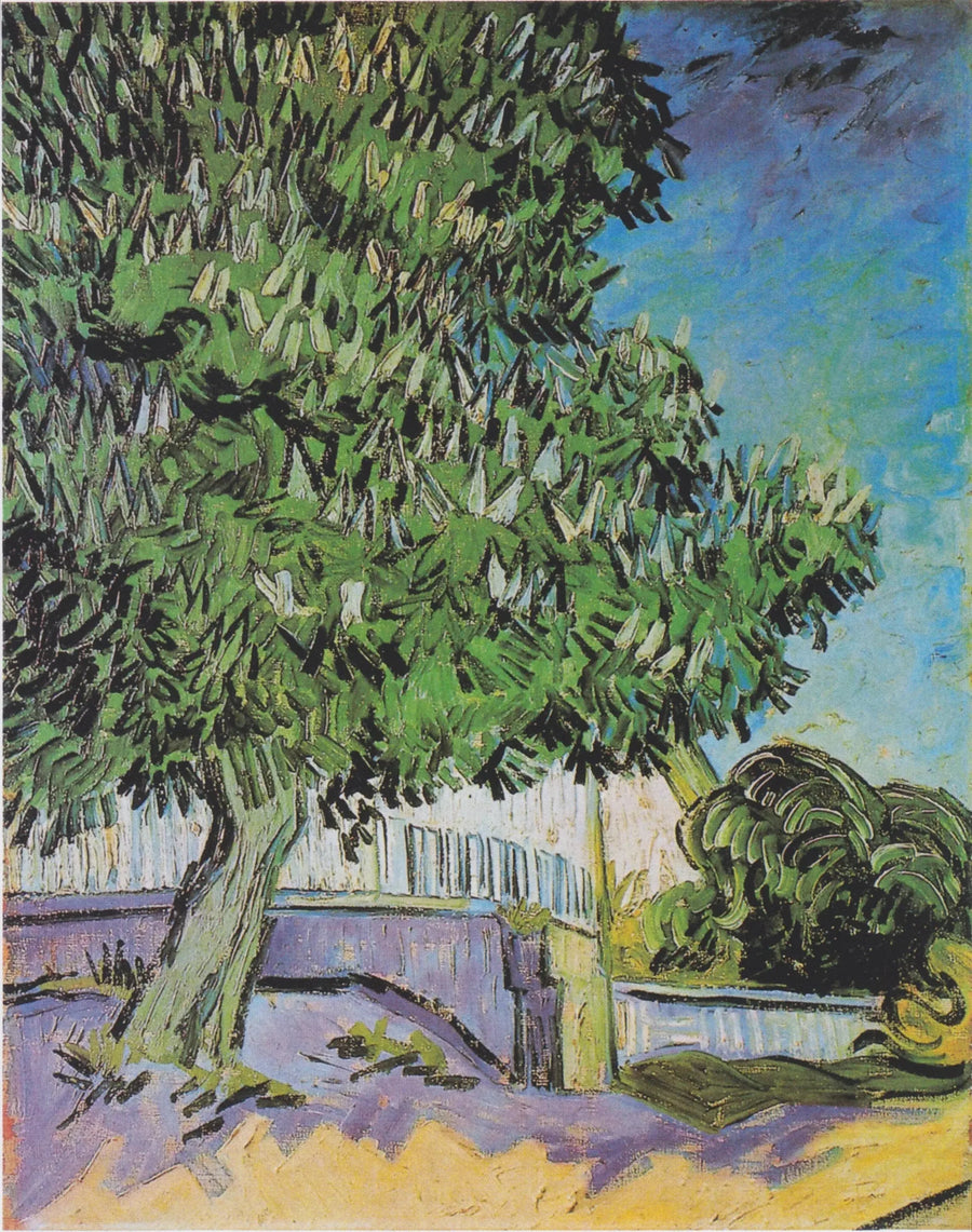 Kwiatowe kasztanowce - Vincent van Gogh