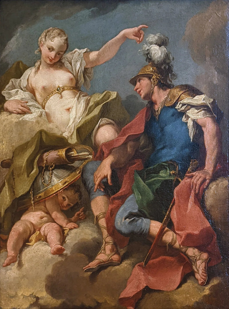 Mars i Wenus - Giovanni Battista Pittoni
