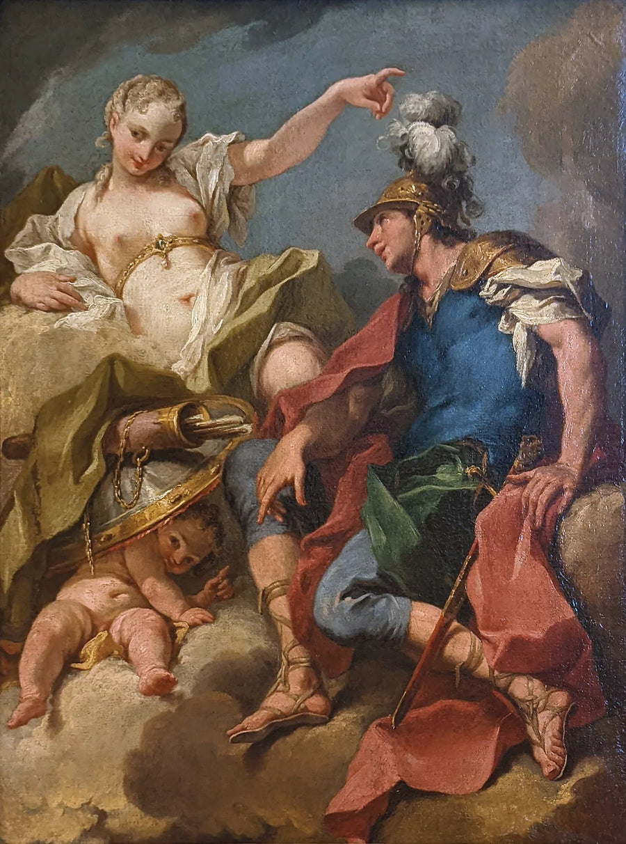 Mars i Wenus - Giovanni Battista Pittoni