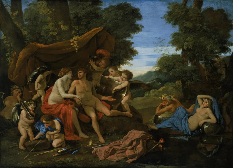 Mars i Wenus - Nicolas Poussin