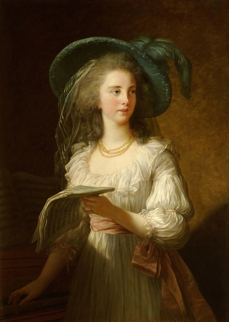Martine-Gabrielle-Yoland de Polastron (1745-1793), księżna de Polignac - Élisabeth Vigée Le Brun