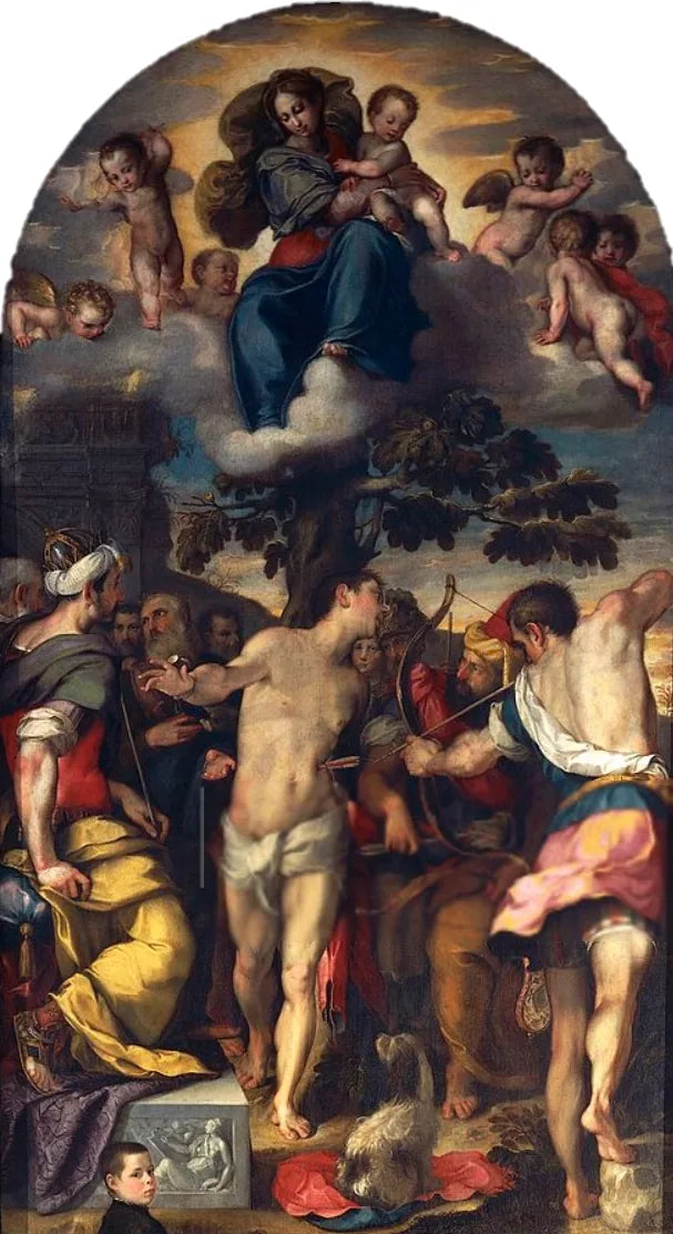 Martirio św. Sebastiana - Federico Barroci