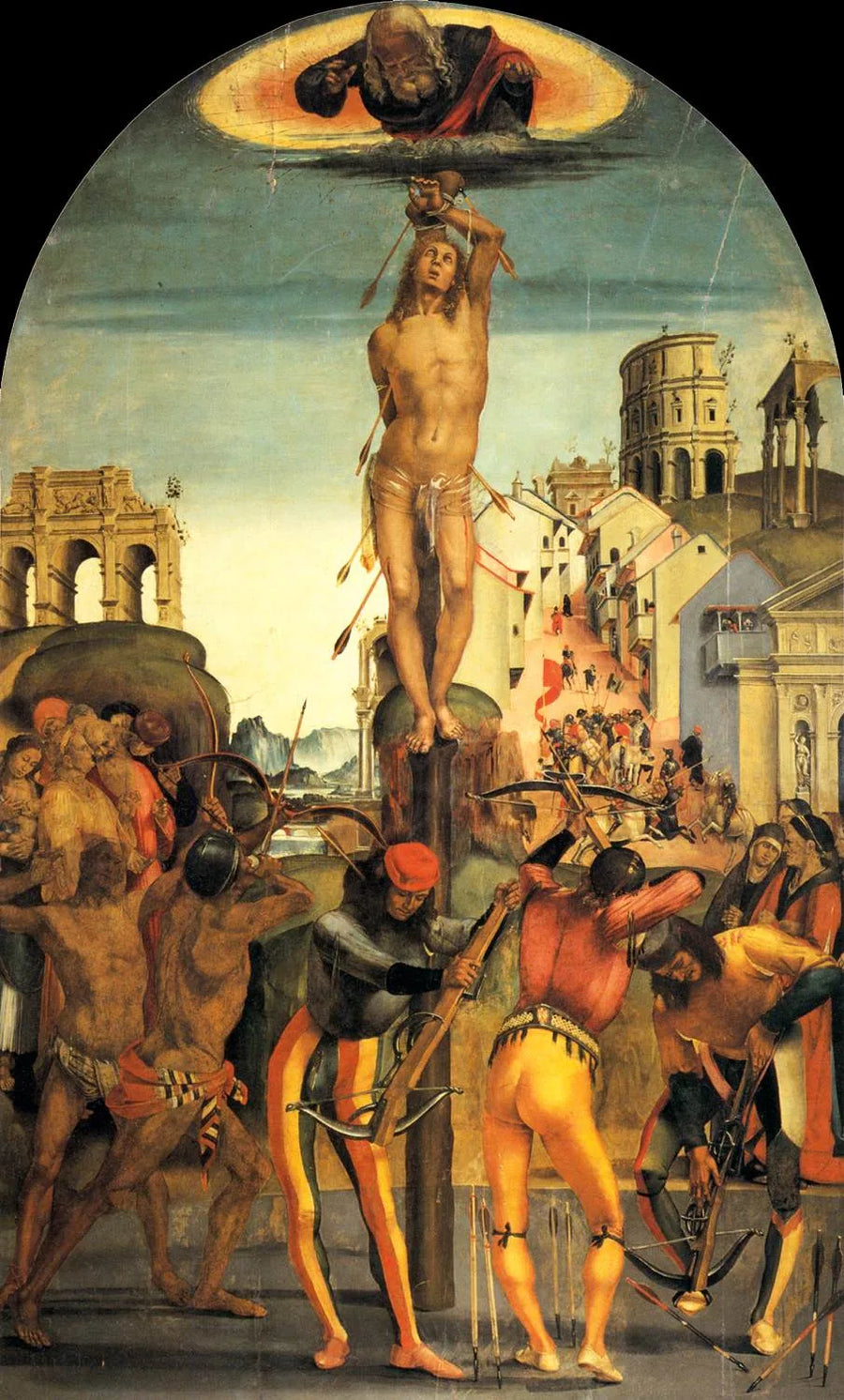 Martirio św. Sebastiana - Luca Signorelli