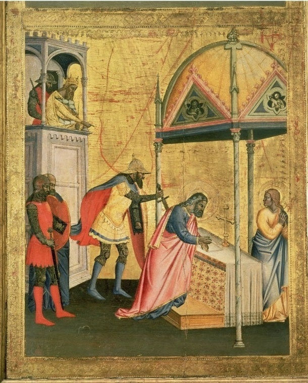Męczeństwo Mateusza - Andrea Orcagna