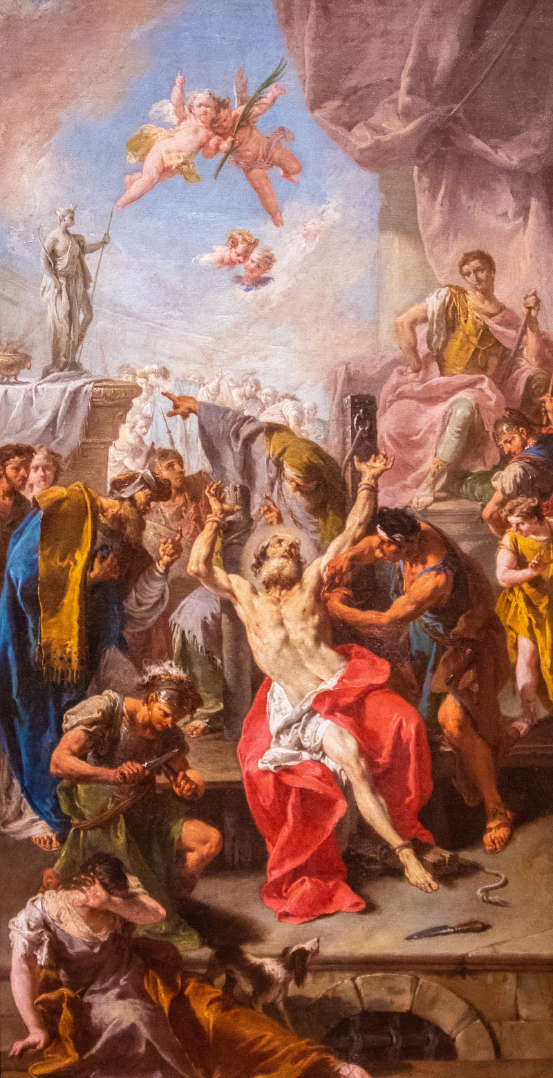 Męczeństwo świętego Bartłomieja - Giovanni Battista Pittoni