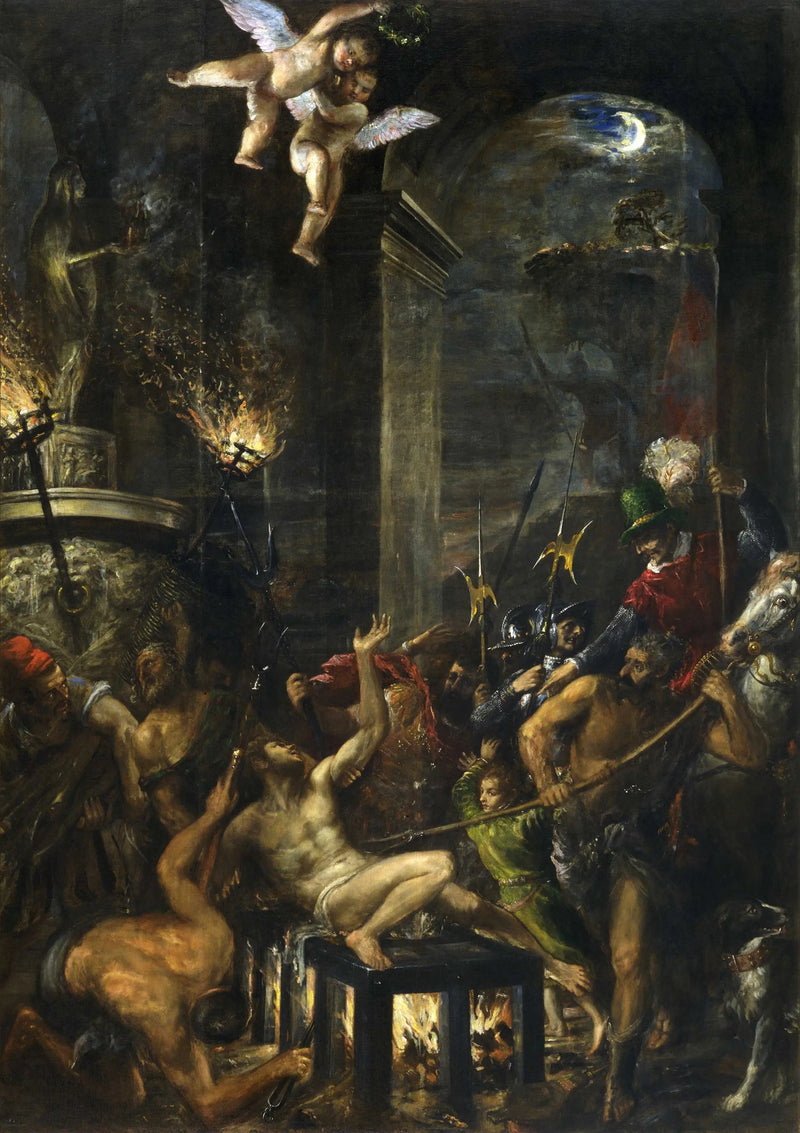 Męczeństwo świętego Wawrzyńca - Titian