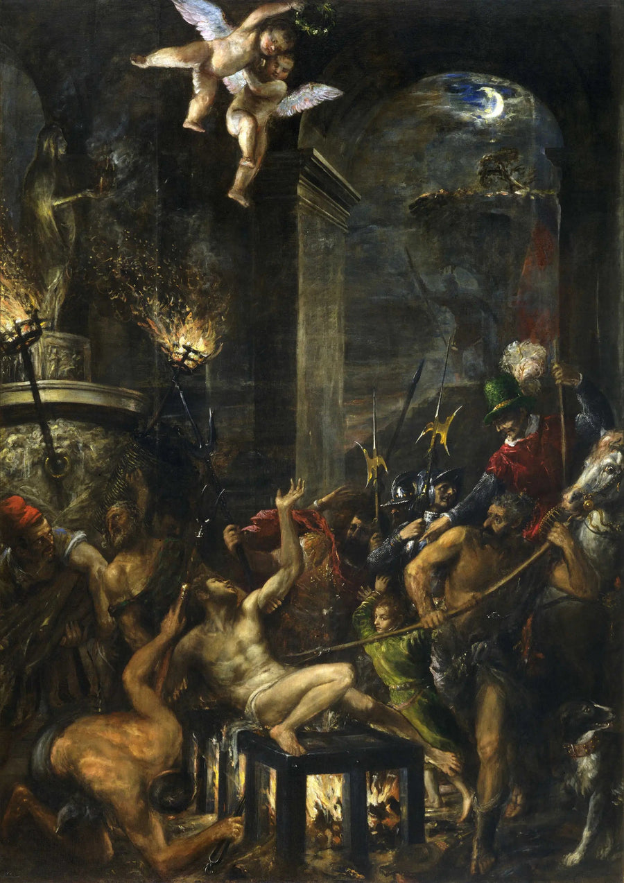 Męczeństwo świętego Wawrzyńca - Titian