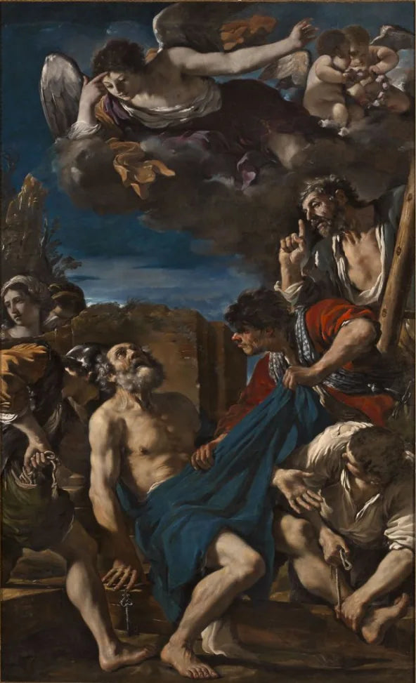 Męczeństwo świętego Piotra - Guercino